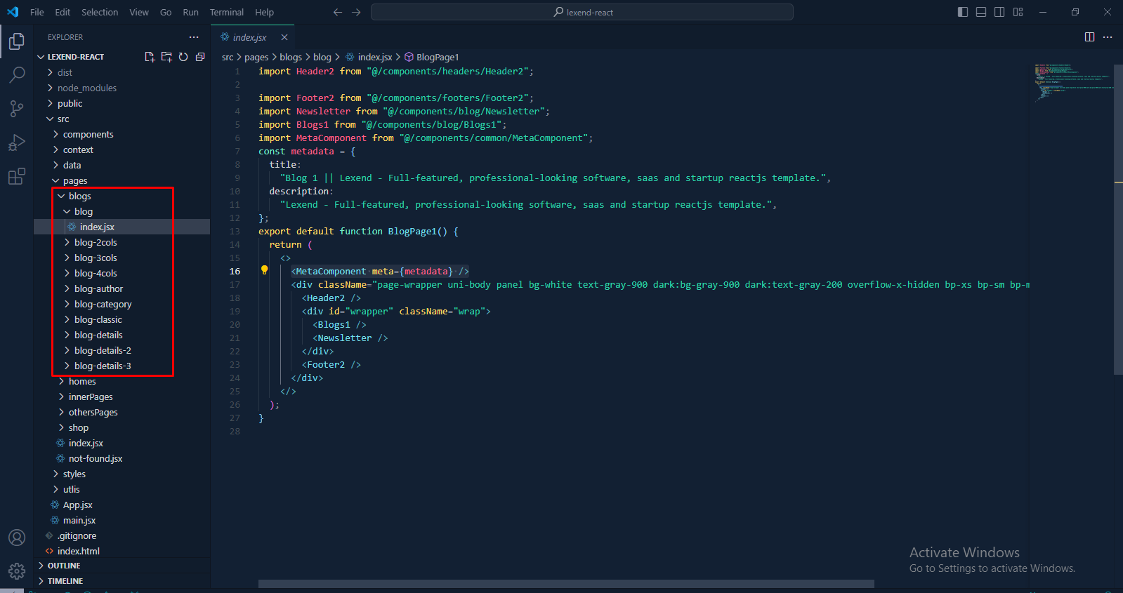 Change Blog Archive Setting