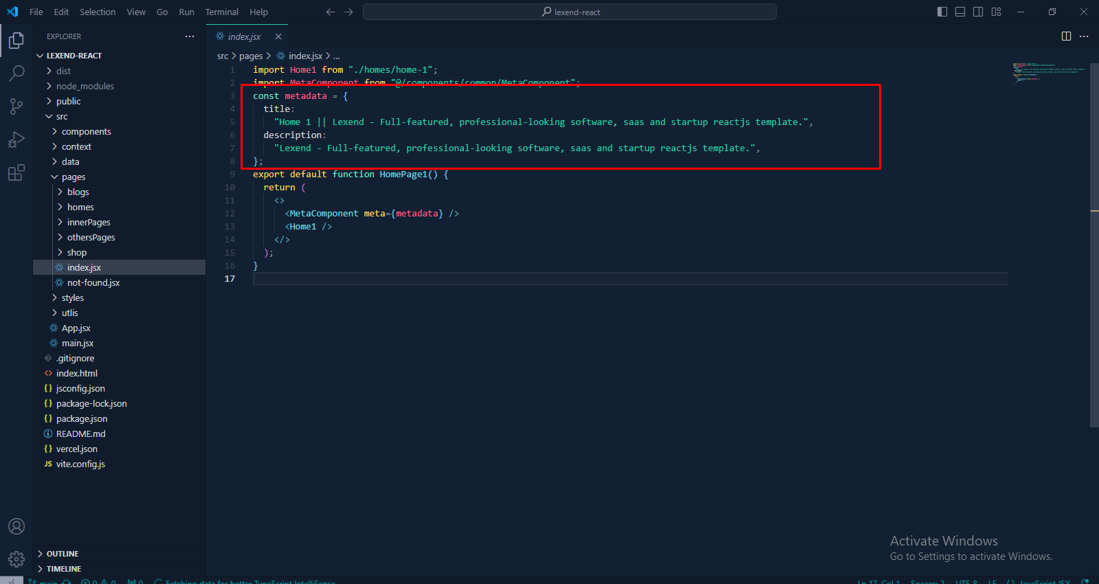 go to Appearance -> Import Demo Data
